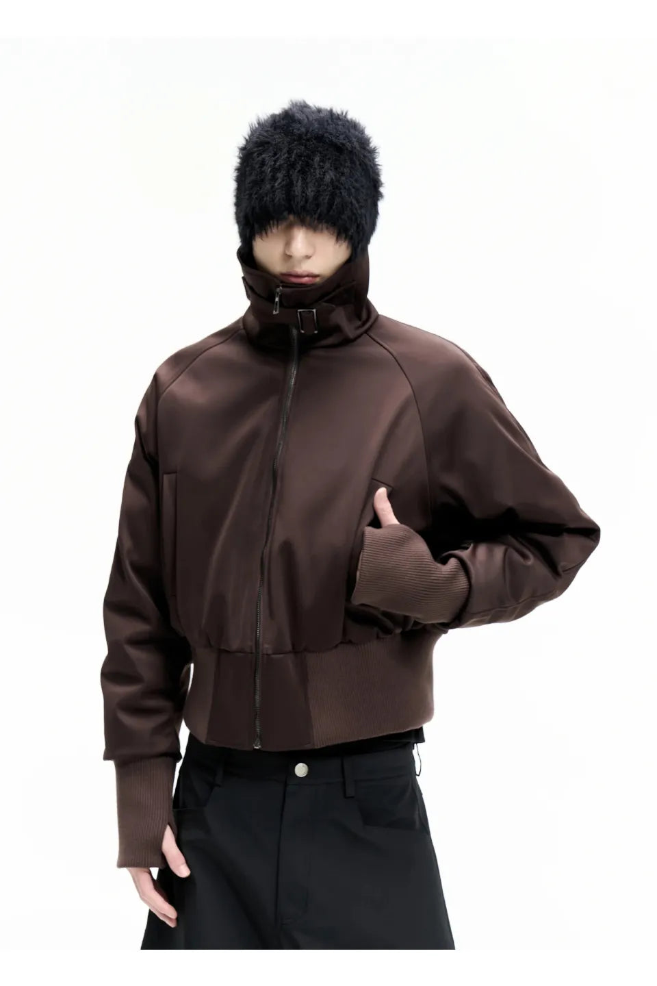 Fur Hooded Parka Jacket