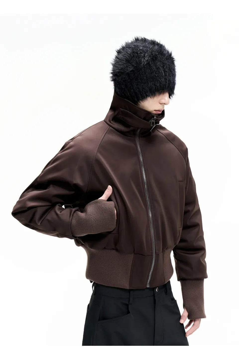 Fur Hooded Parka Jacket