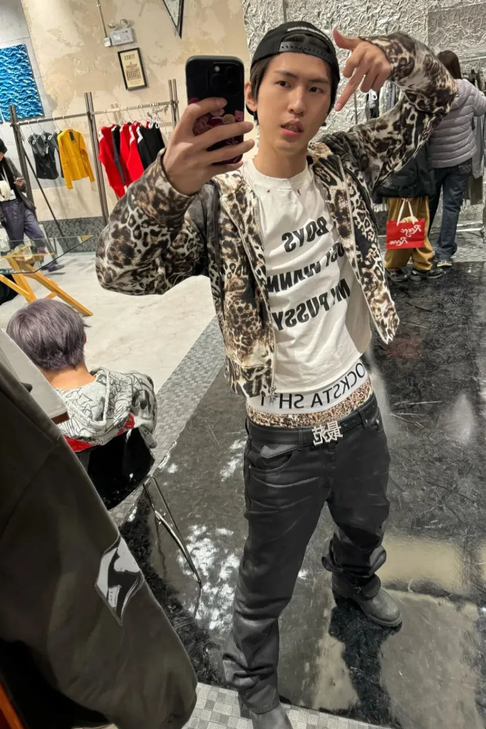 GIRLS Slogan Vintage SS Tee