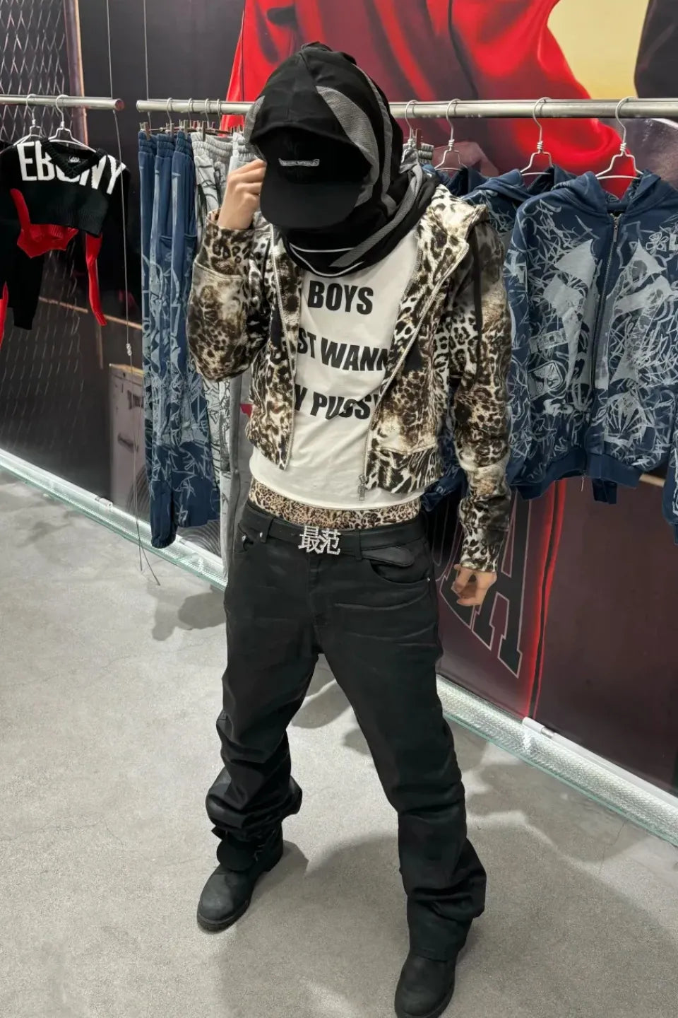 GIRLS Slogan Vintage SS Tee