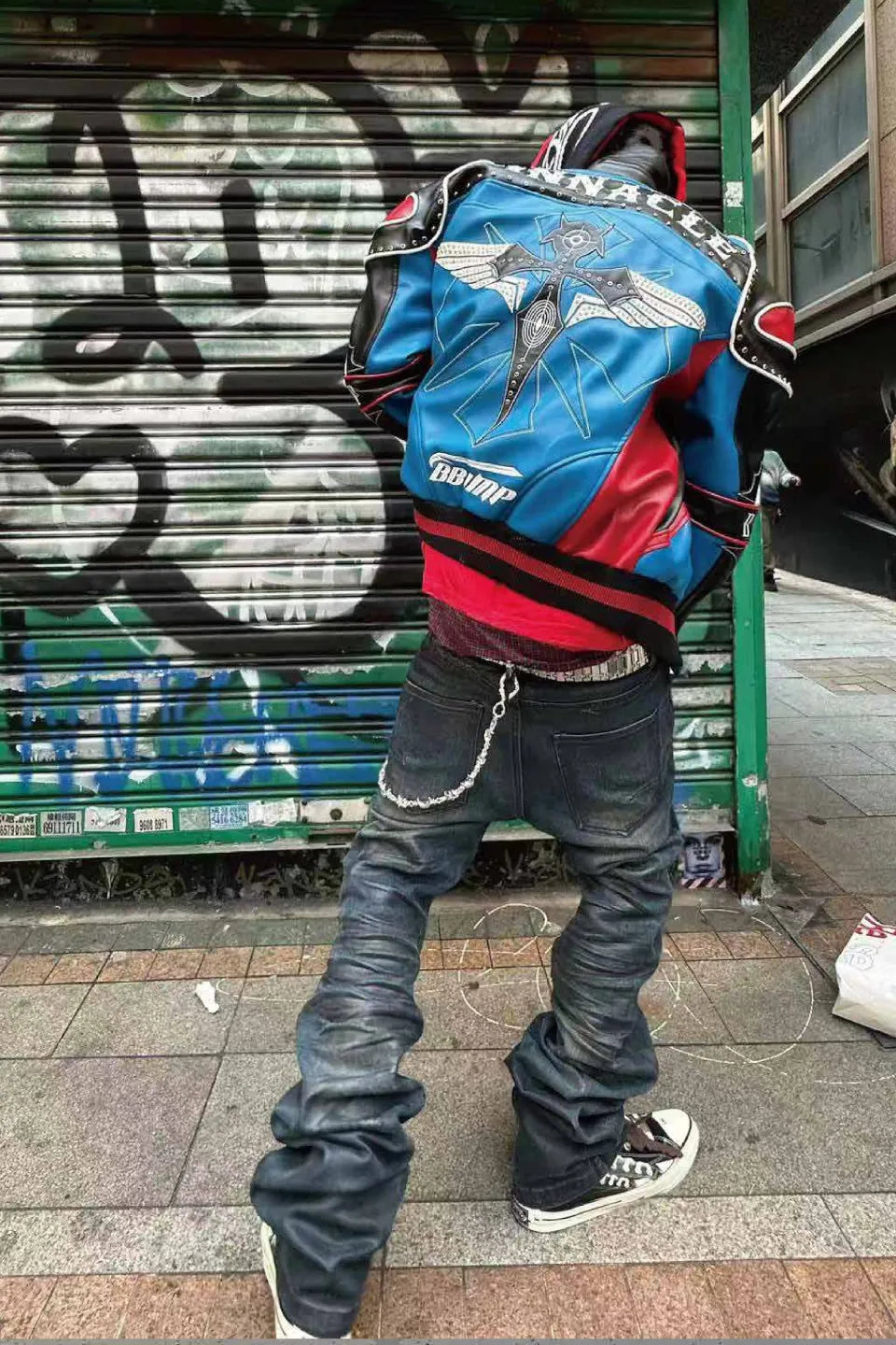 Glazed Spray Washed Jeans