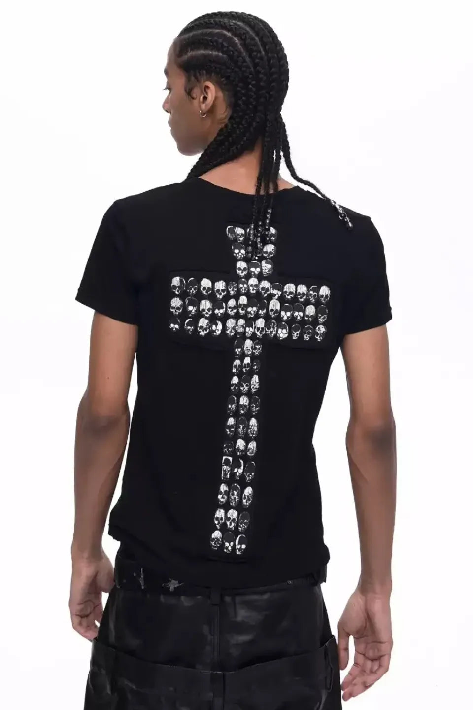 Gothic Skull Emblem T-shirts