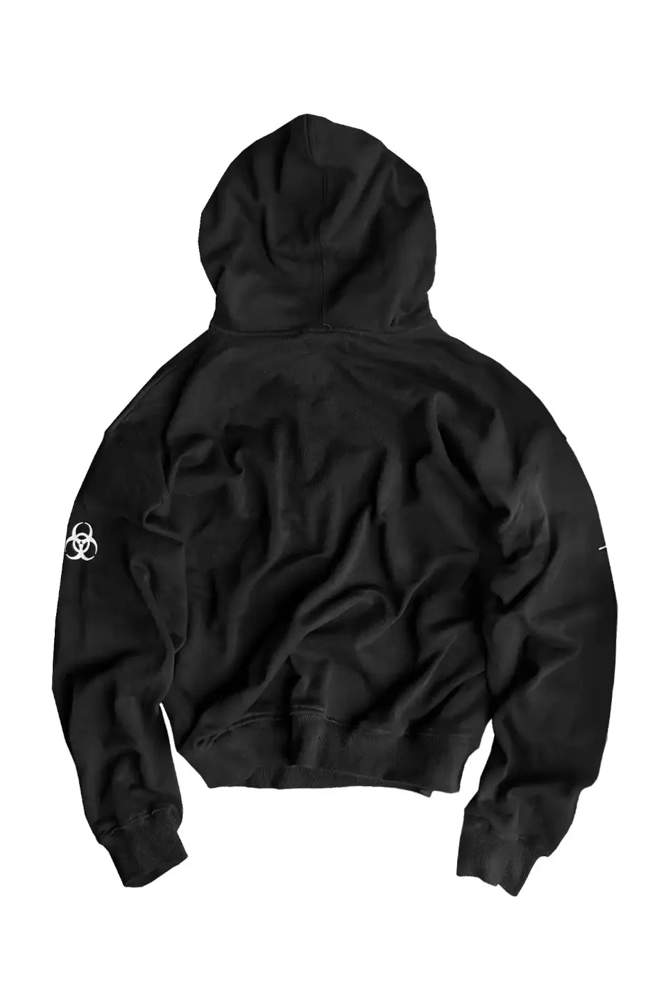 Gothic Lettering Graphic Pullover Hoodie