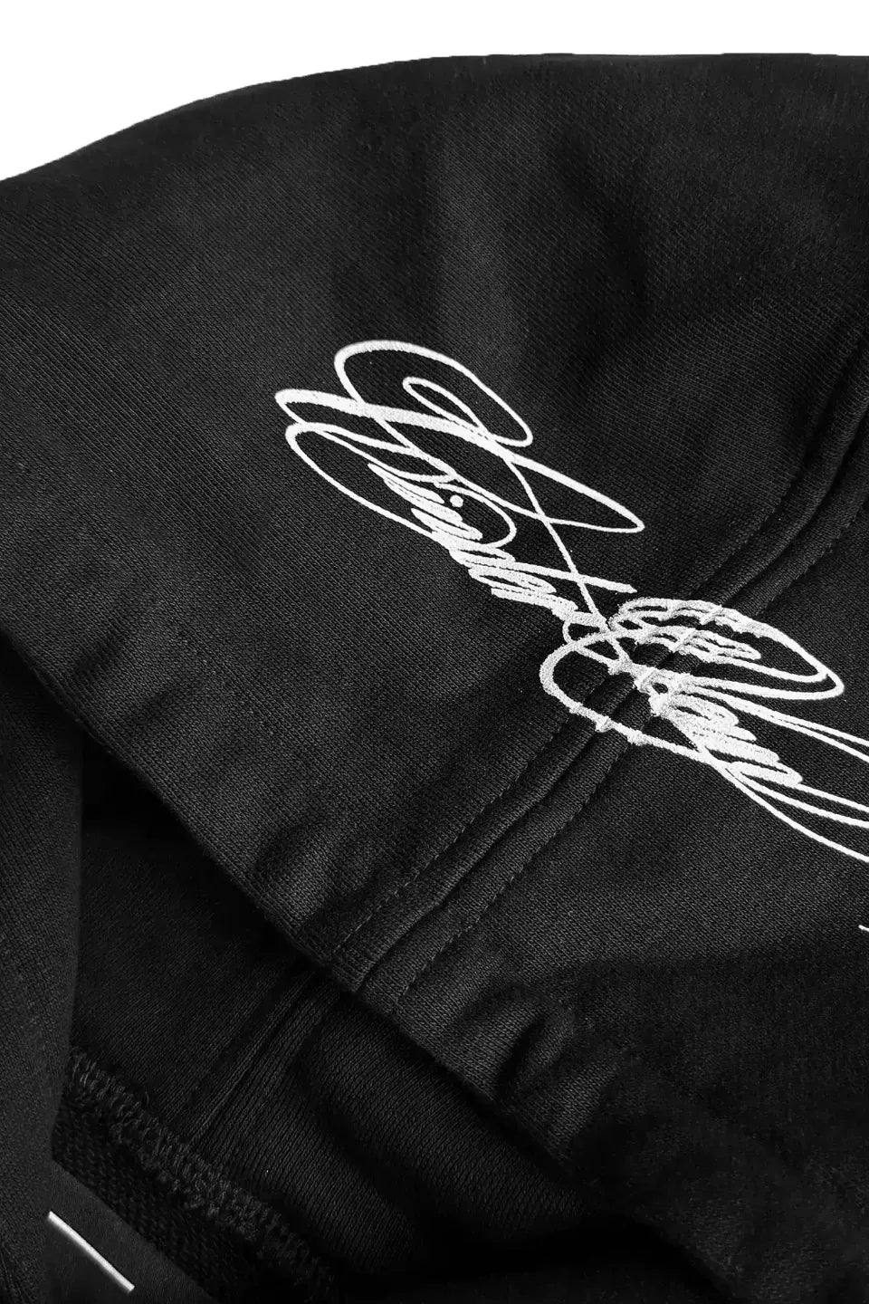 Gothic Lettering Graphic Pullover Hoodie