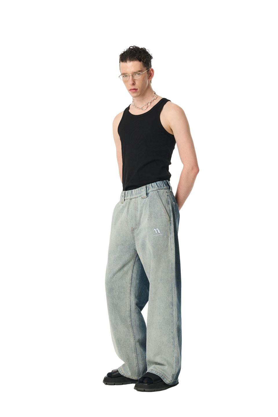 Gradient Water Washing Jeans