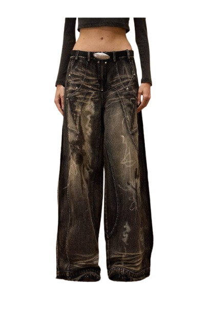 某メーカー Graffiti-Contour-Jeans.png?v= パンツ