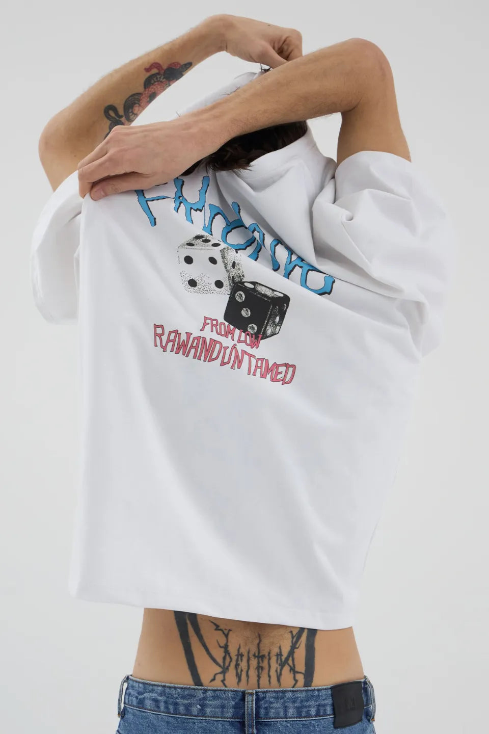 Graffiti & Dice Graphic T-shirt