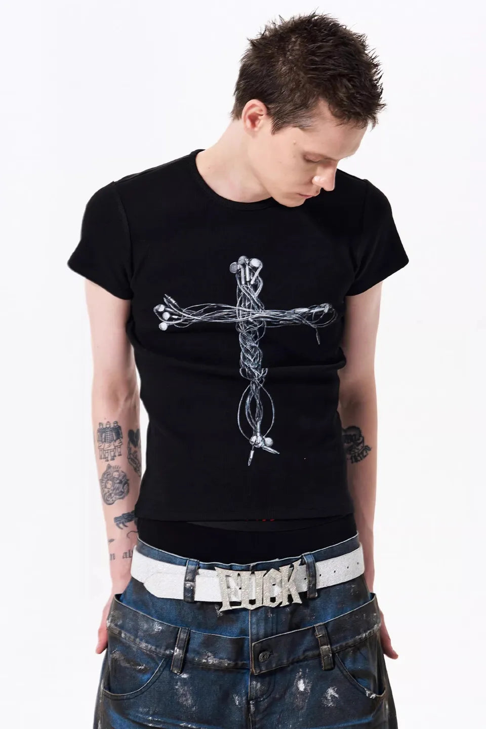 Graphic Cross Headphone SS Tee