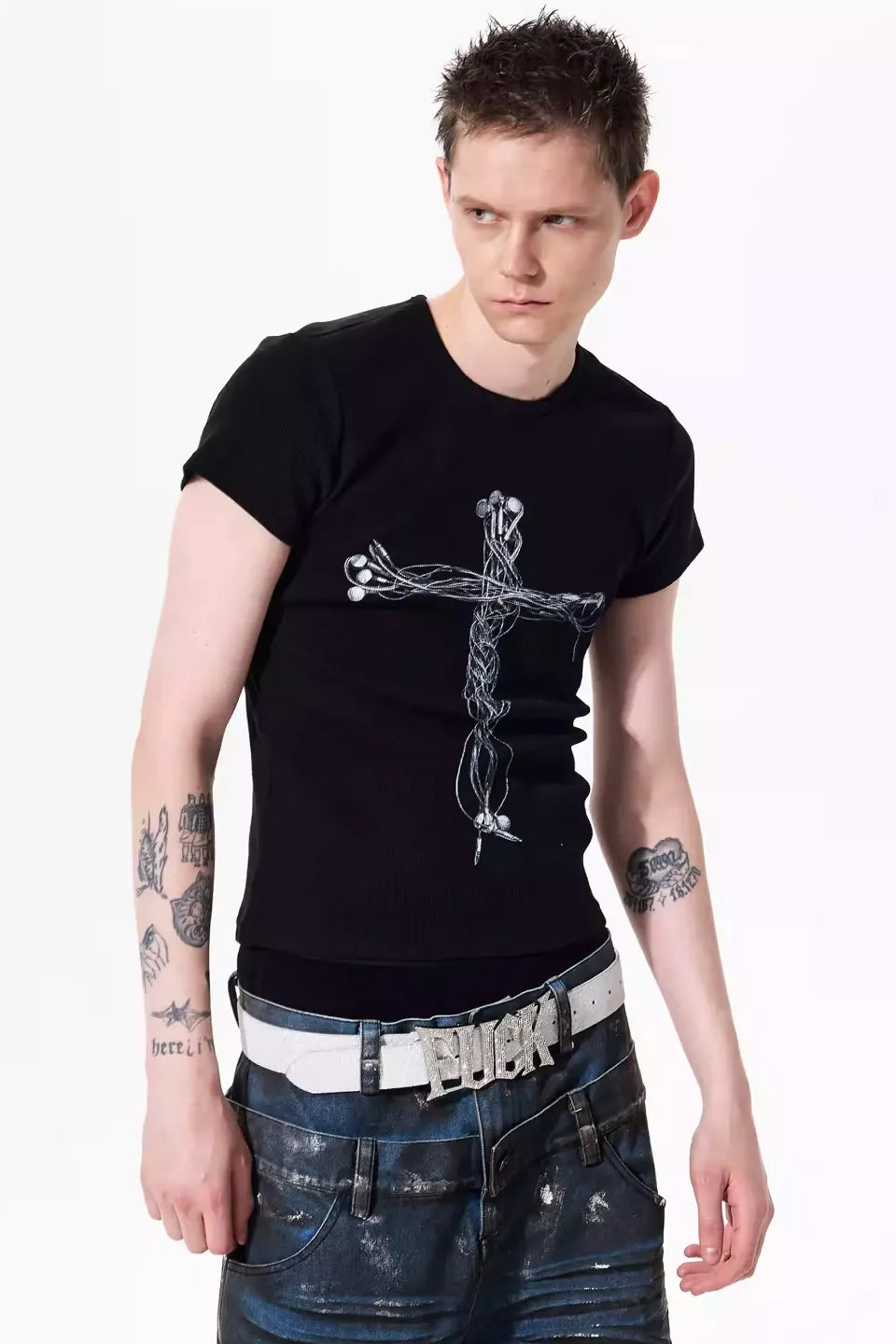 Graphic Cross Headphone SS Tee