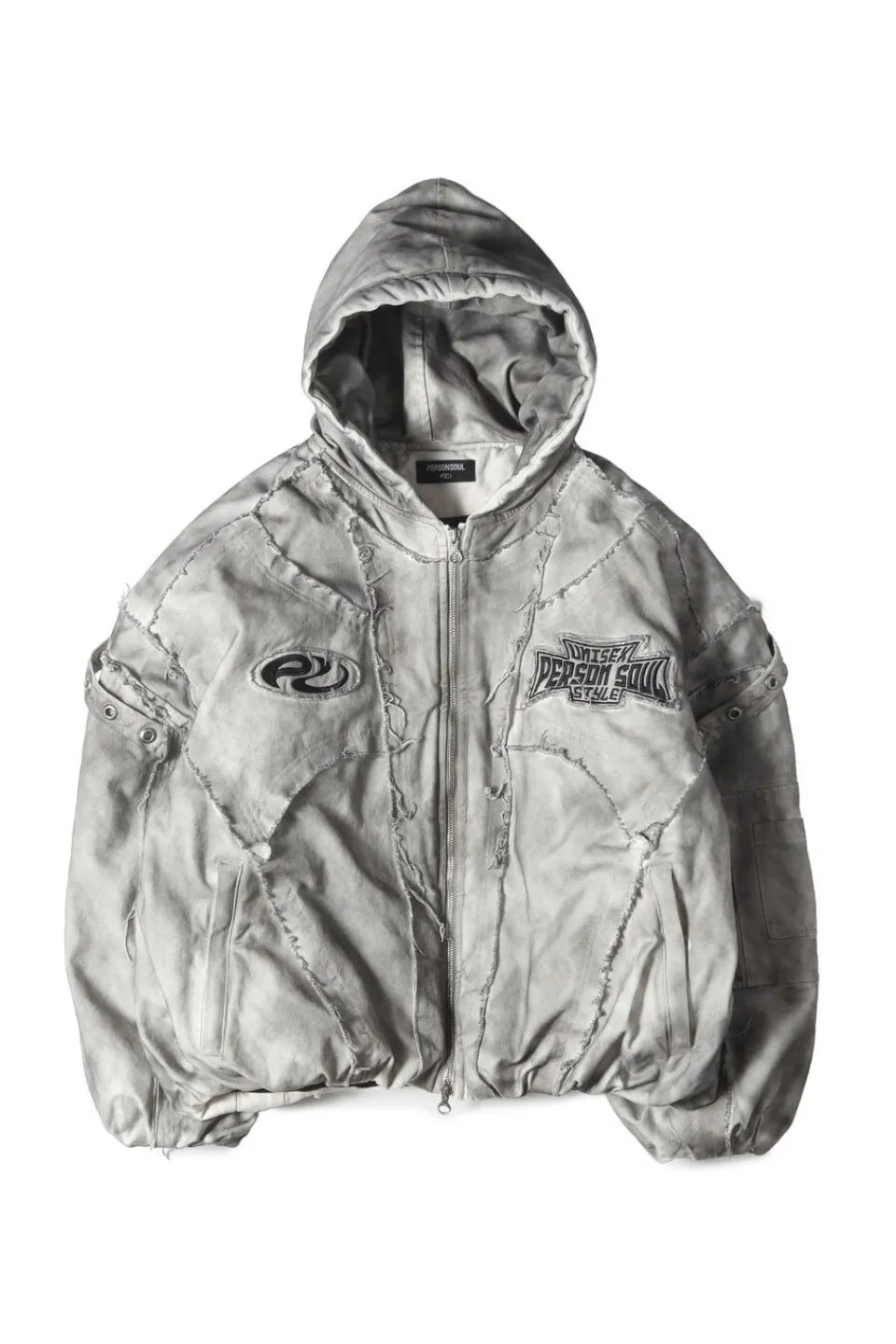 Hand Brushed Dirty Cotton Coat