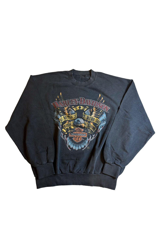 Harley Davidson Print Sweatshirt