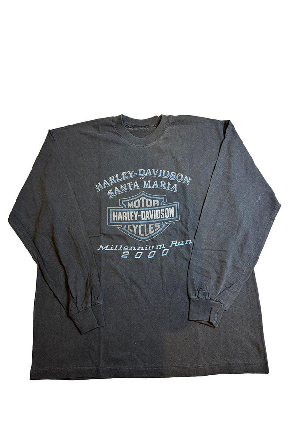 Harley Davidson Print Vintage Ls Tee