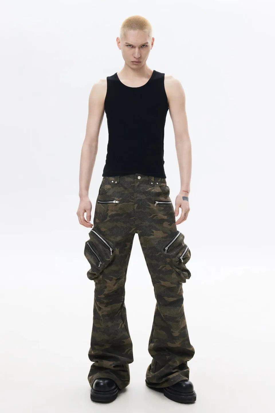 Heavy Camo Cargo Pants