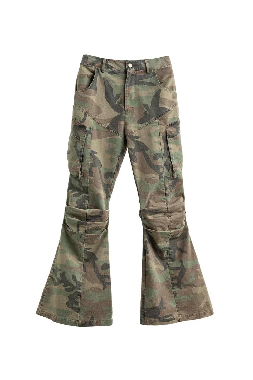 Heavy Camouflage Cargo Pants