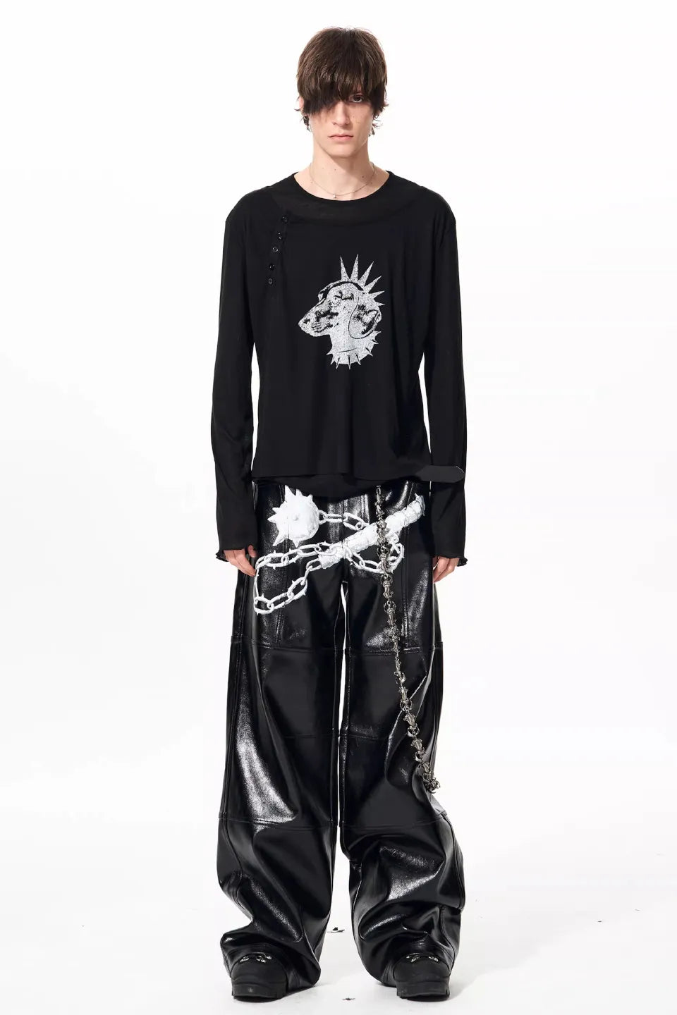 Heavy Electroplated Angel Wallet Chain