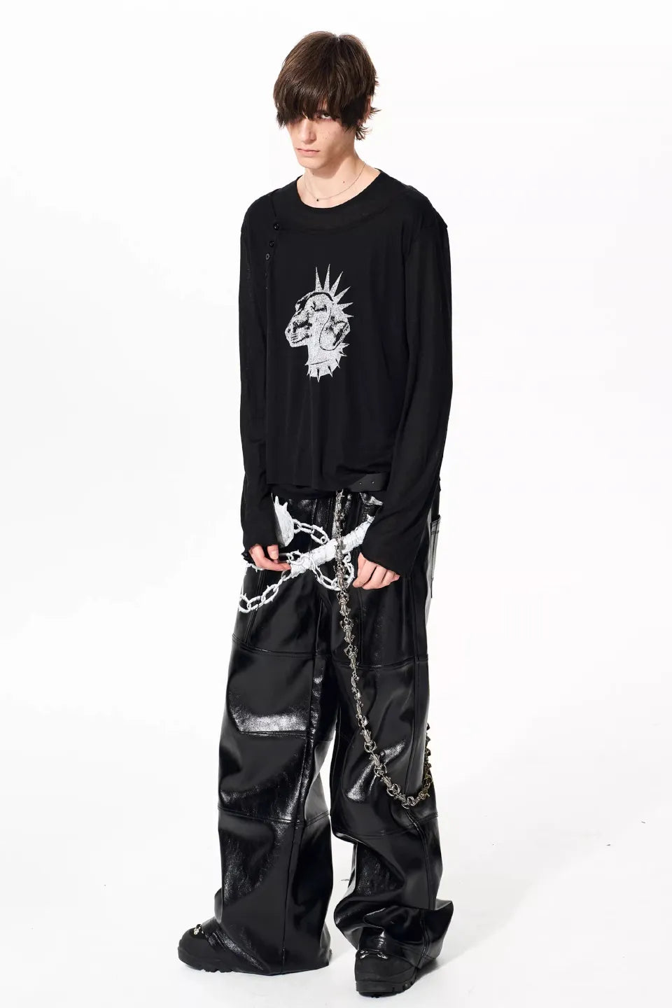 Heavy Electroplated Angel Wallet Chain