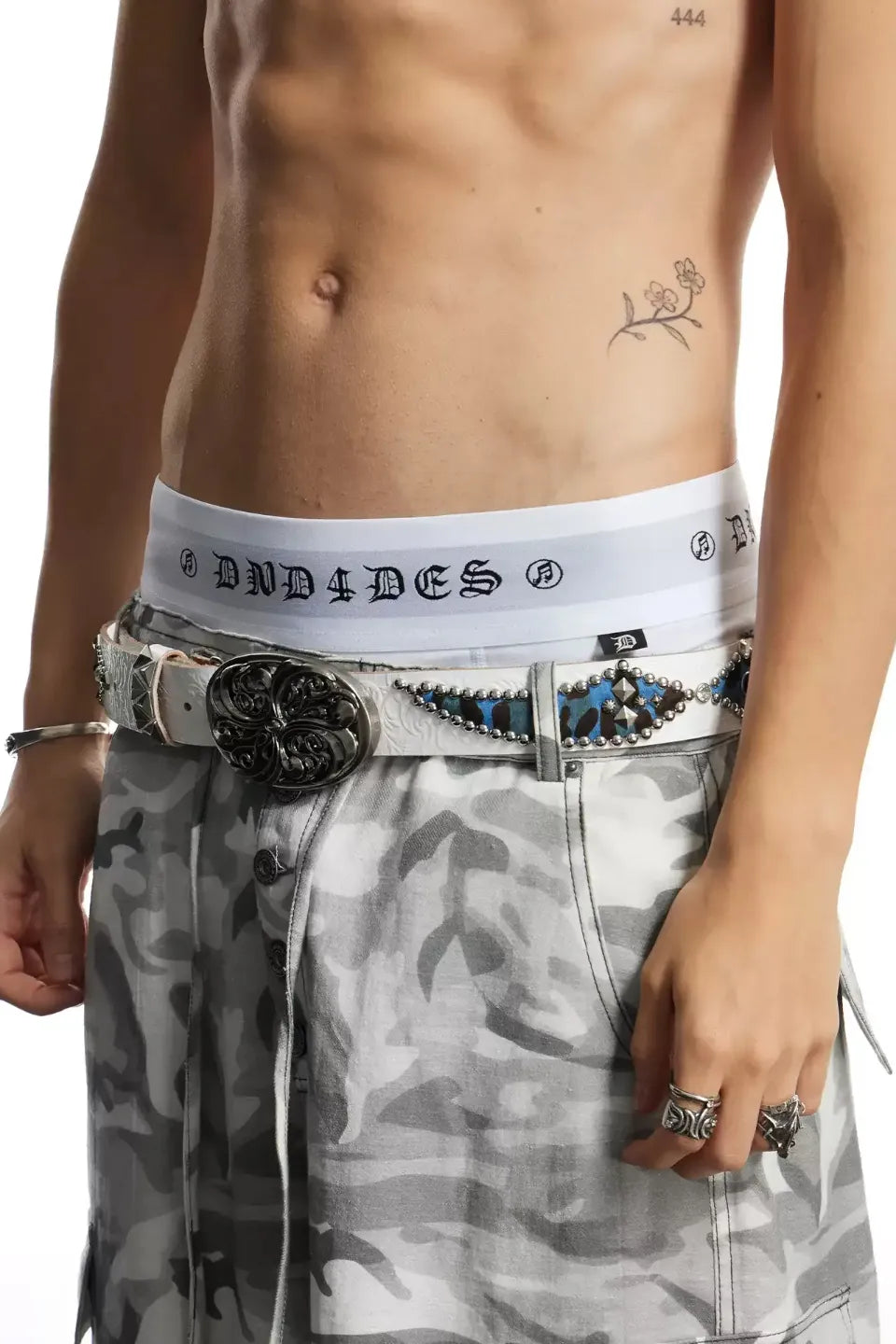 Honeysuckle Print Modal Boxer Brief