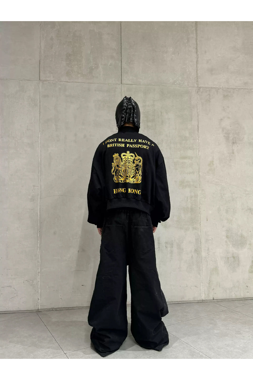 Hong Kong Passport Sweat Jacket