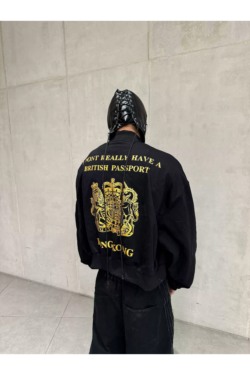 Hong Kong Passport Sweat Jacket