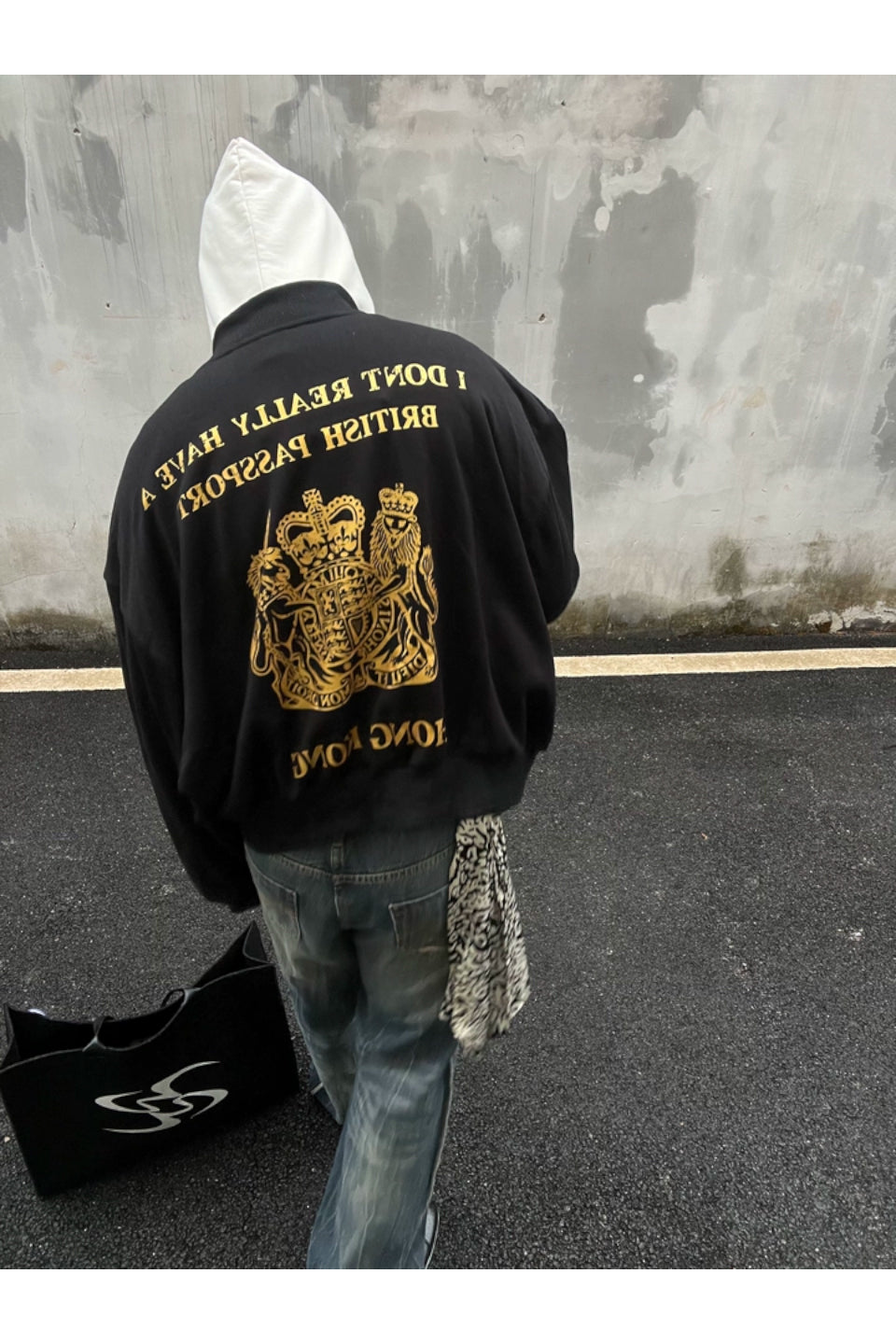 Hong Kong Passport Sweat Jacket