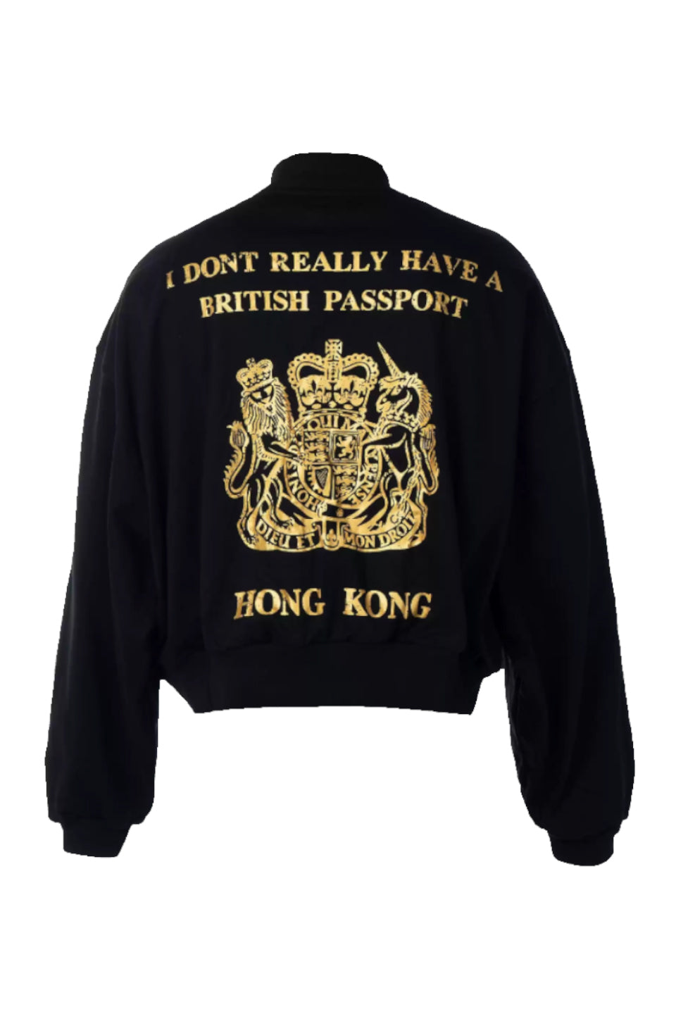 Hong Kong Passport Sweat Jacket