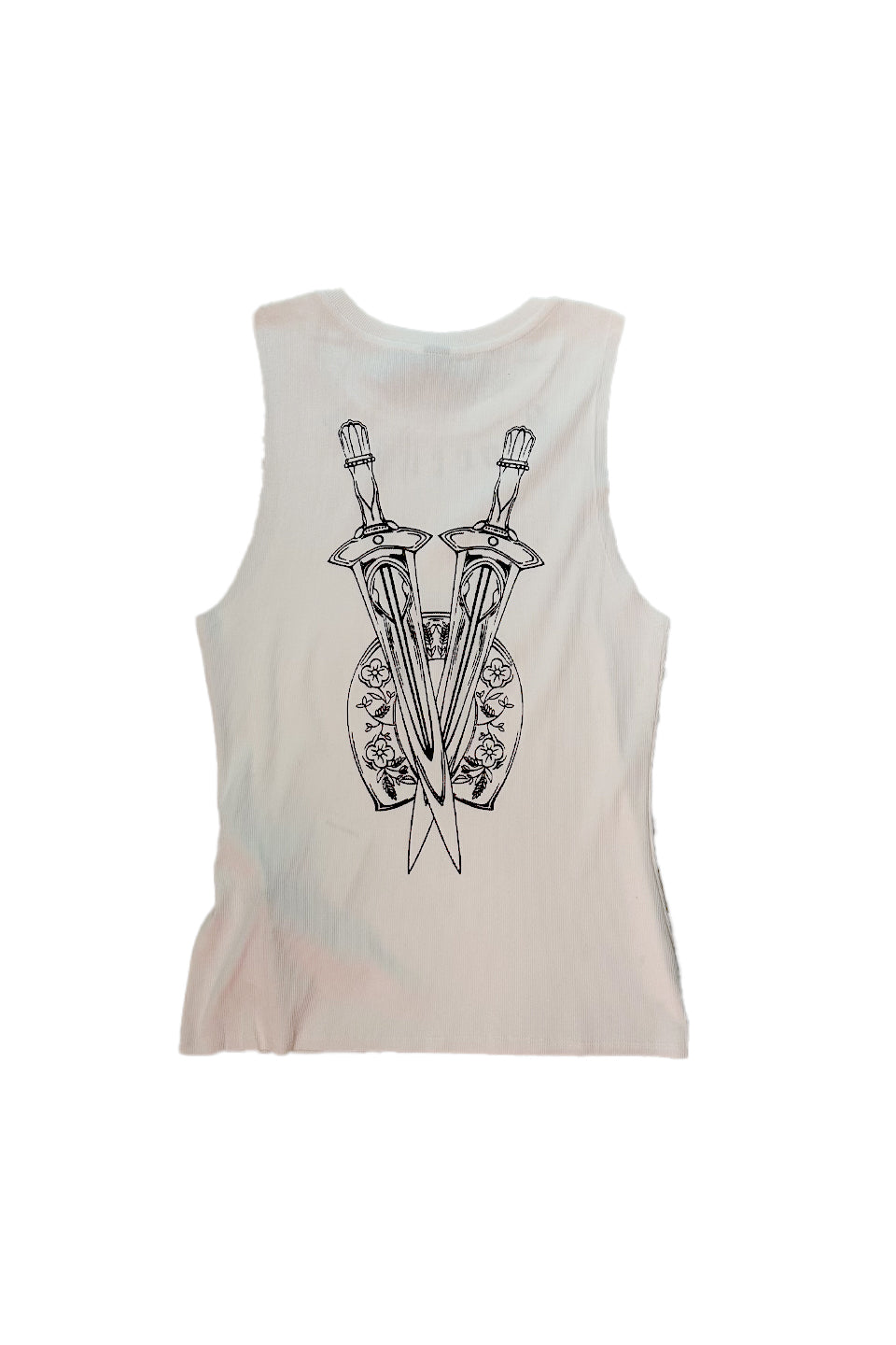 Horseback Sword Graphic Tank Top