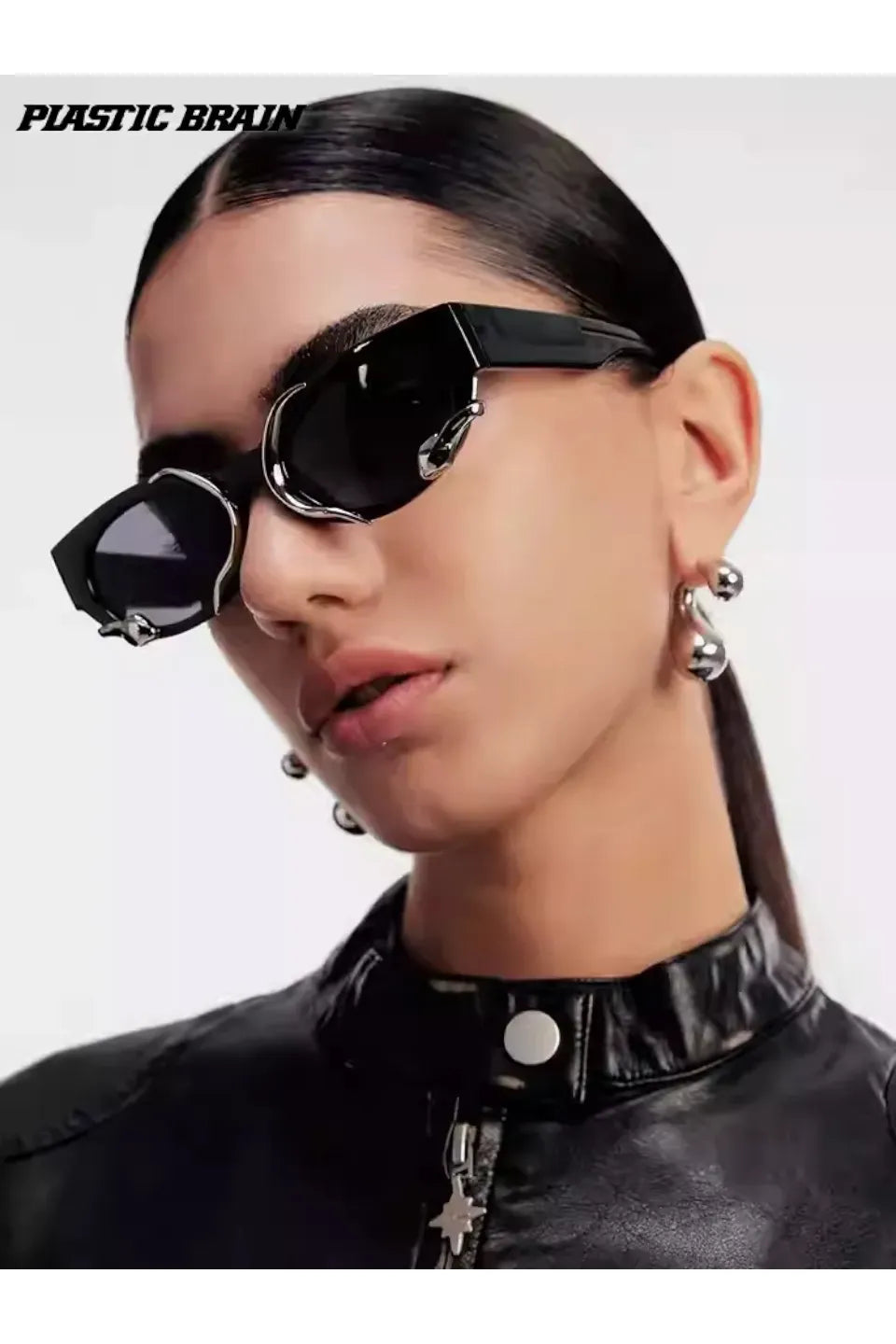 Hybrid Oval Sunglasses