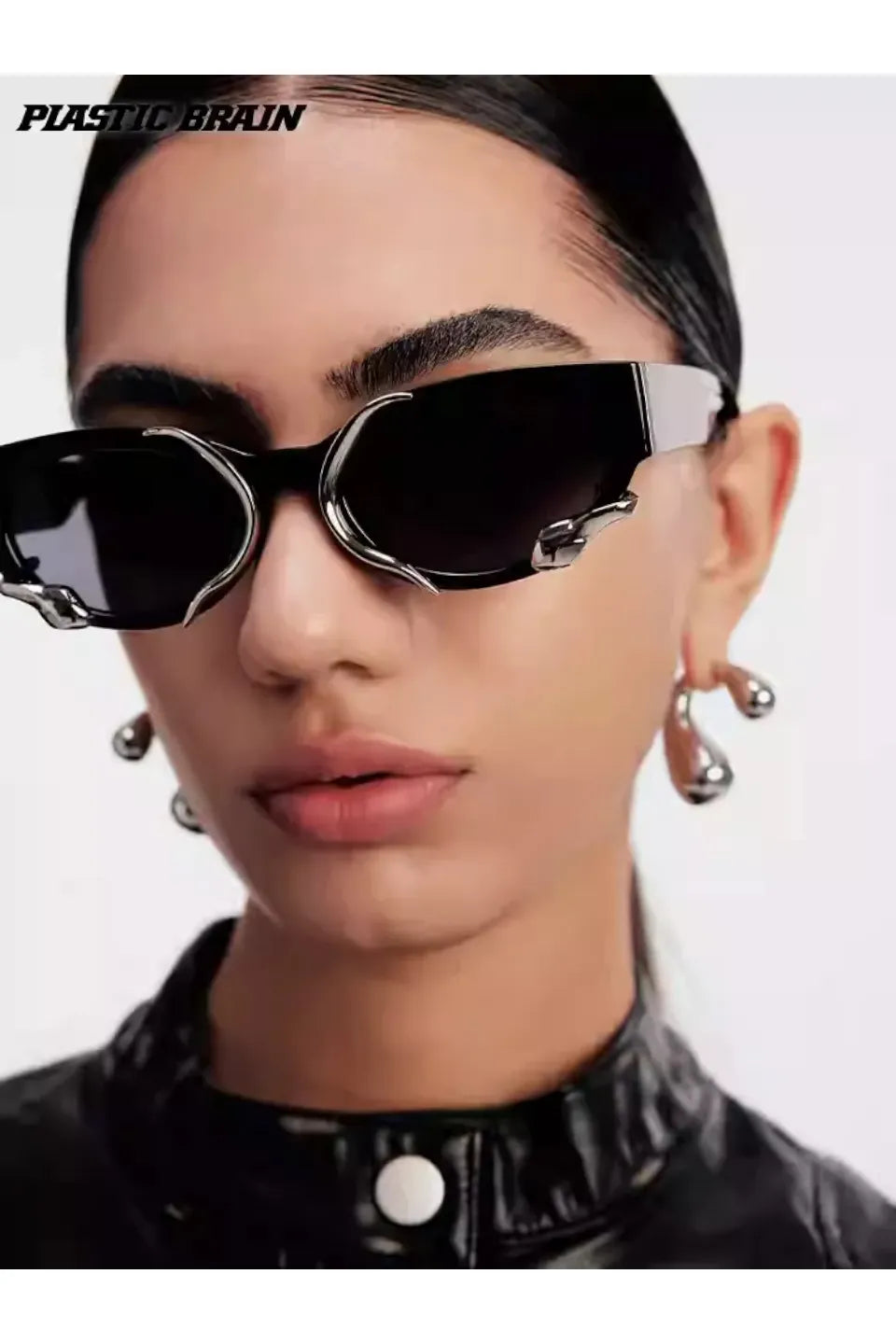 Hybrid Oval Sunglasses