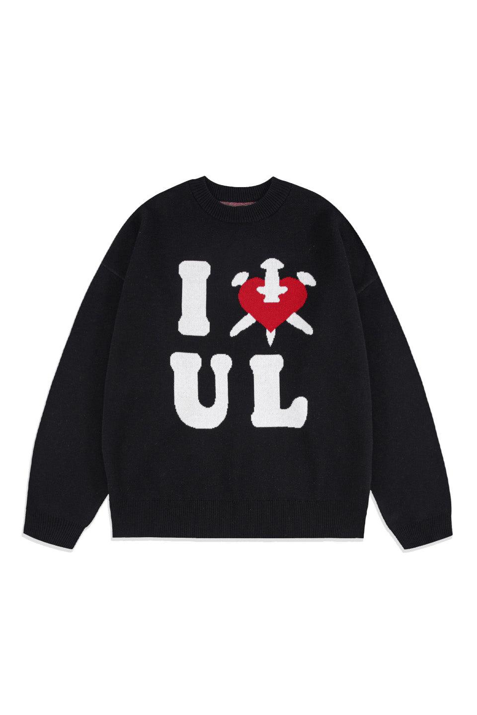 I Luv UL Jacquard Knit