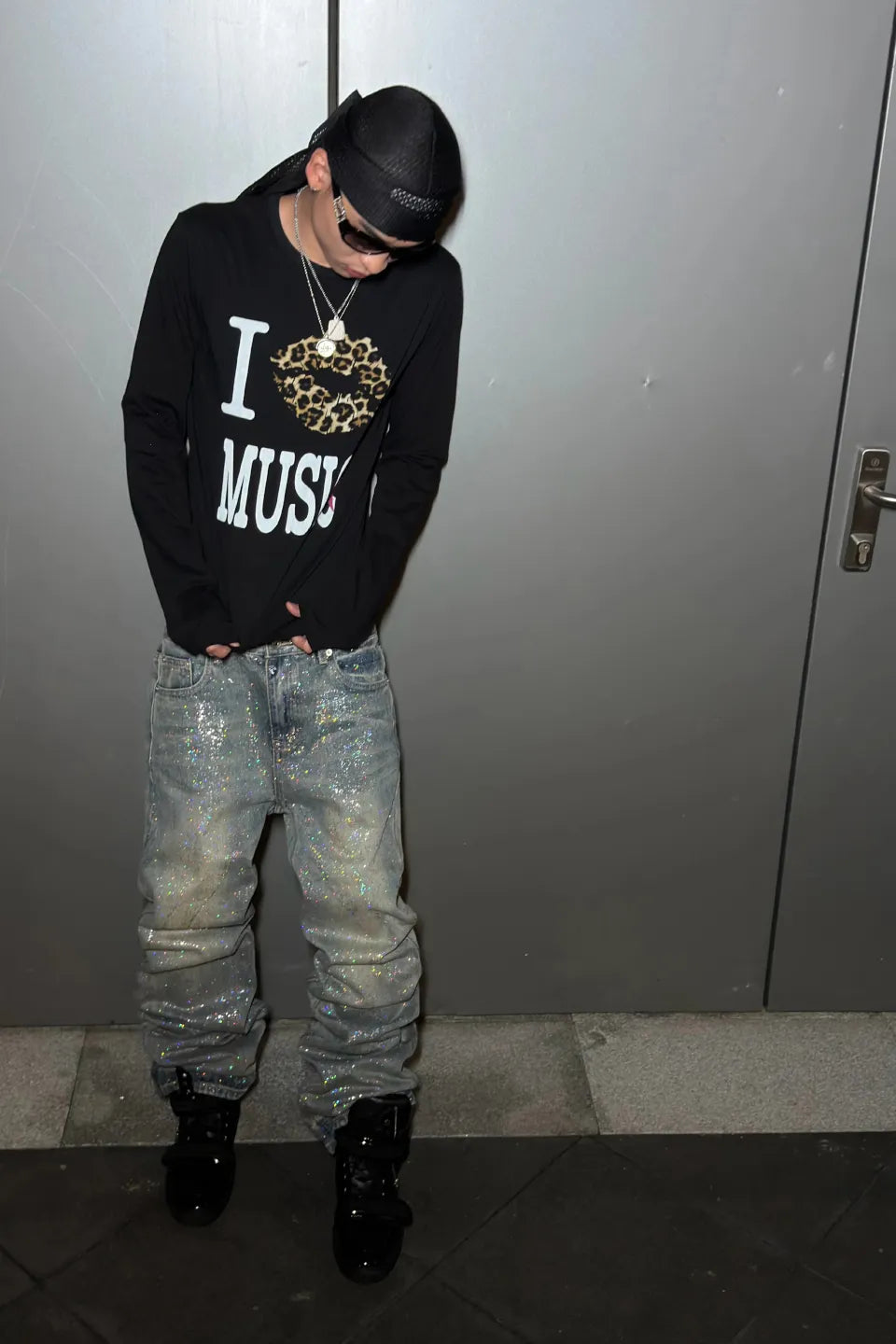 I KISS MUSIC LS Tee