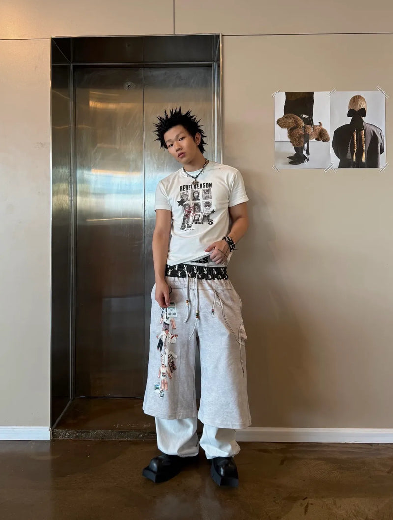DND4DES | Double Waist Doll Sweat Shorts スウェットショーツ