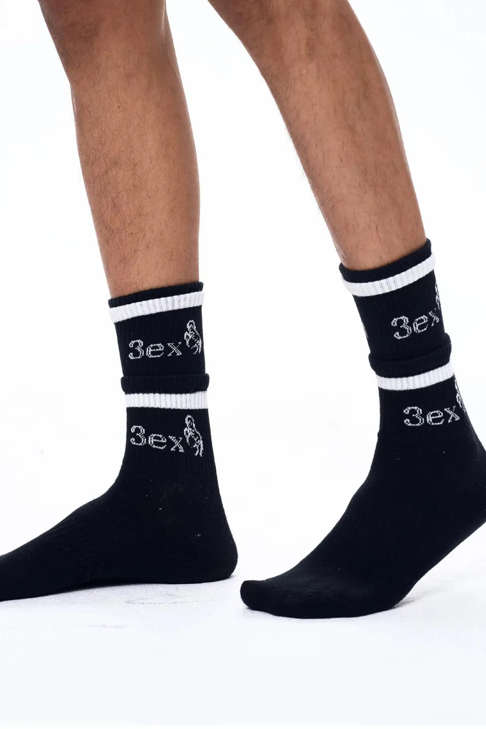Layered Horse Logo Socks