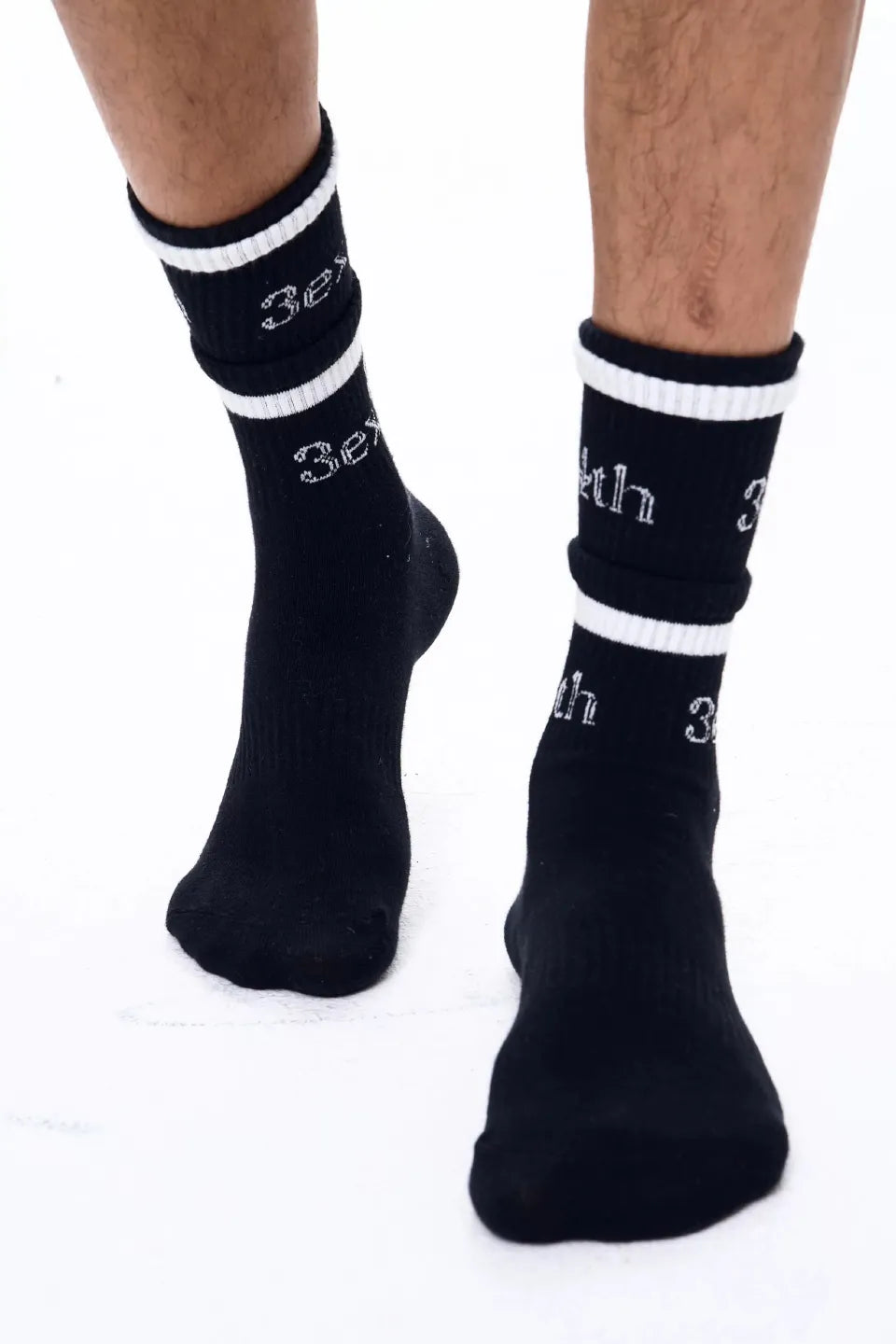 Layered Horse Logo Socks