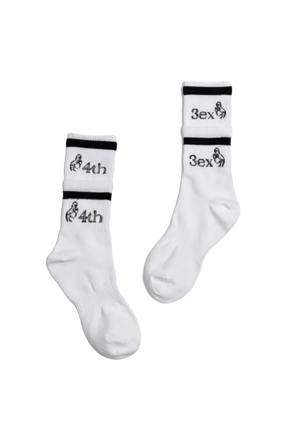 Layered Horse Logo Socks