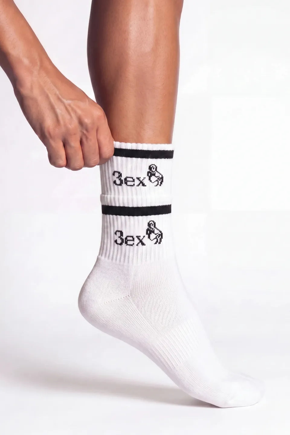 Layered Horse Logo Socks