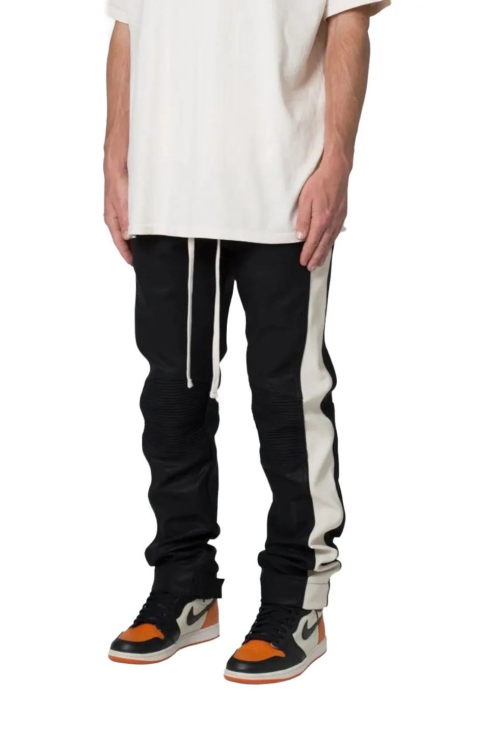 Leather Moto Pants