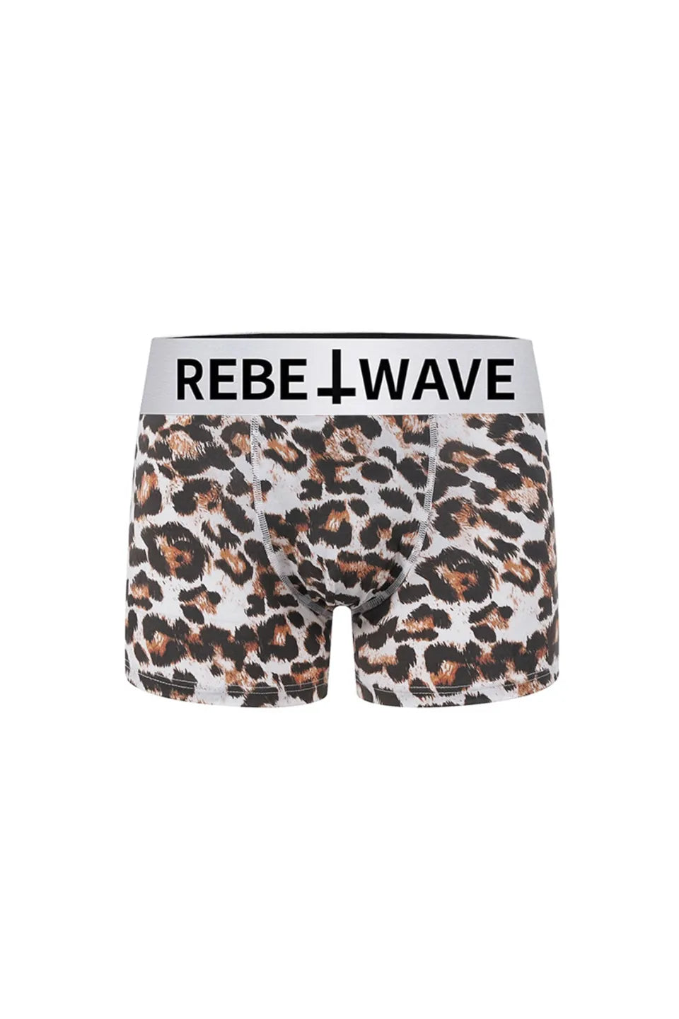 Leopard Print Breathable Antibacterial Boxer Shorts