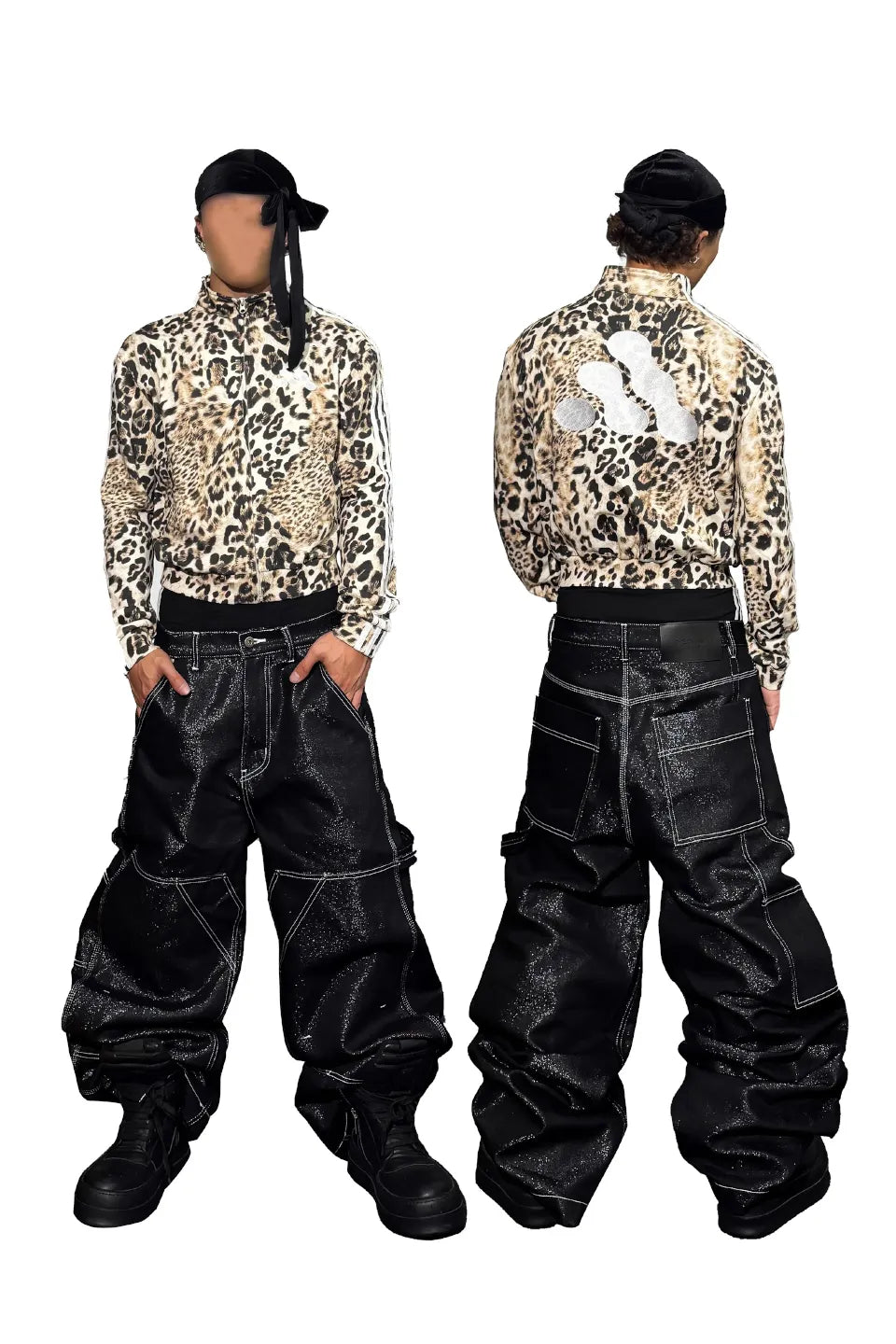 Leopard Print Sports Jacket