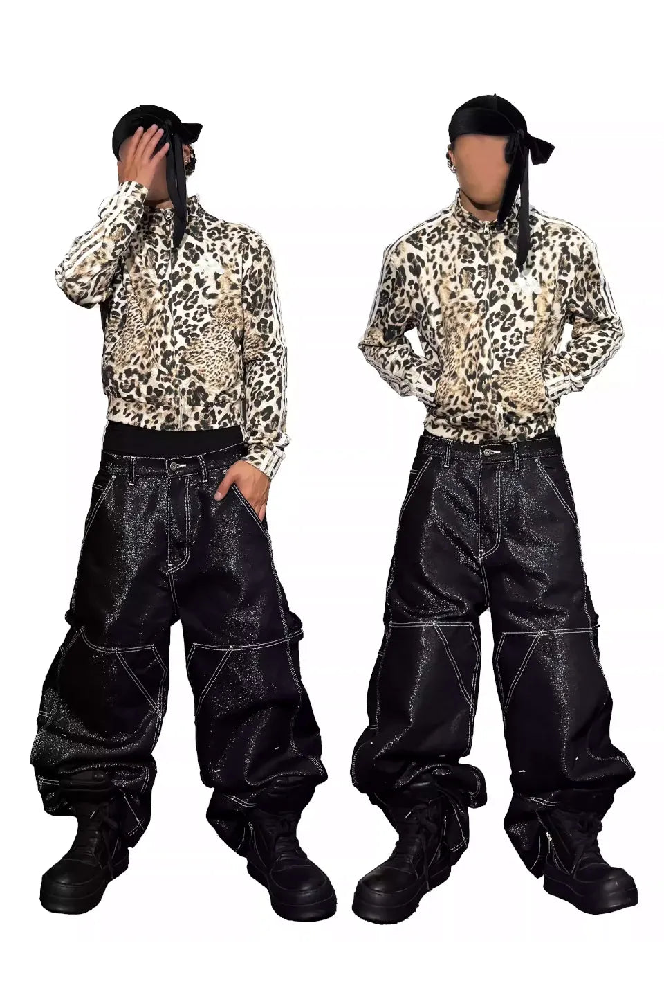 Leopard Print Sports Jacket