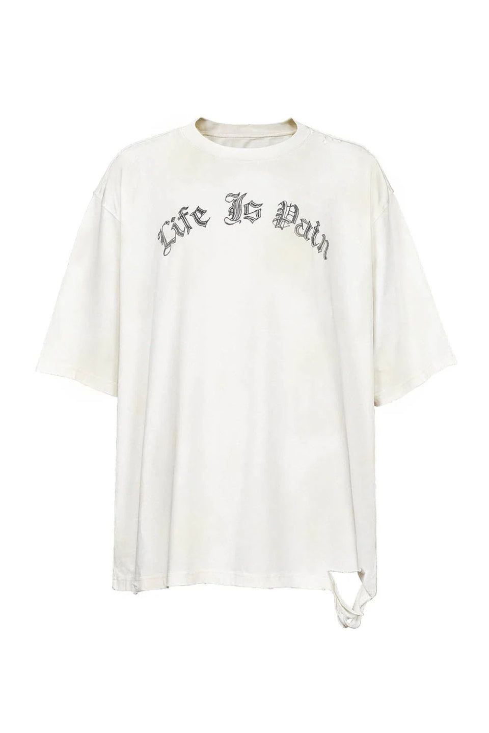 Life Is Pain Slogan T-Shirt