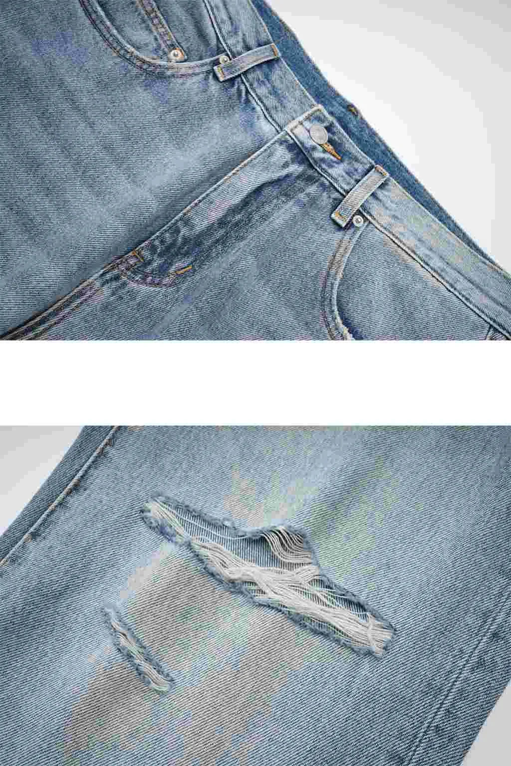 Logo Denim Pants