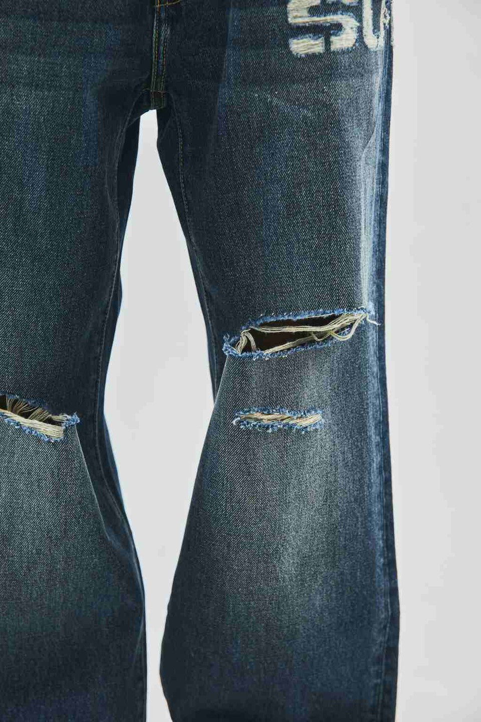 Logo Denim Pants