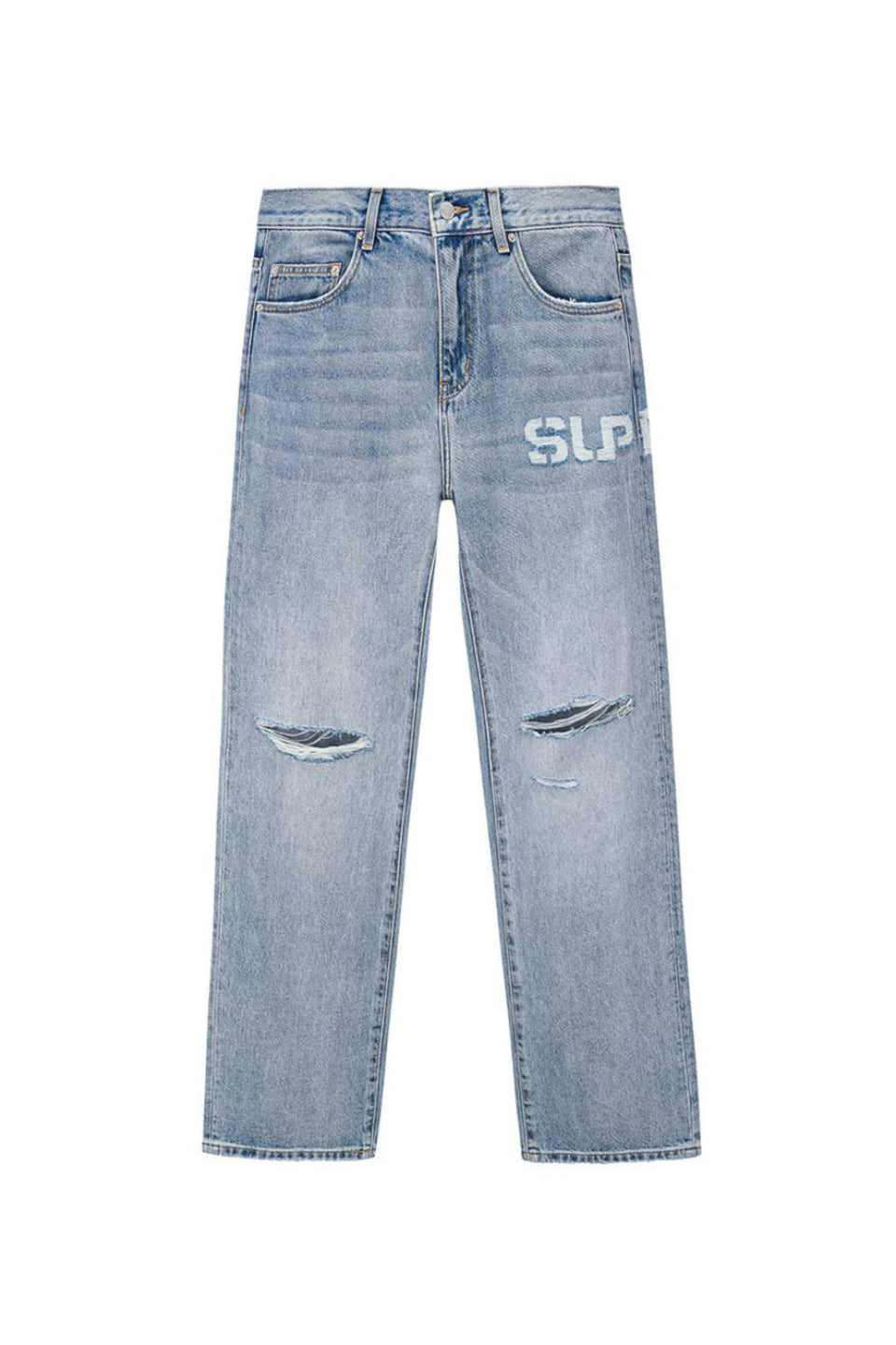 Logo Denim Pants