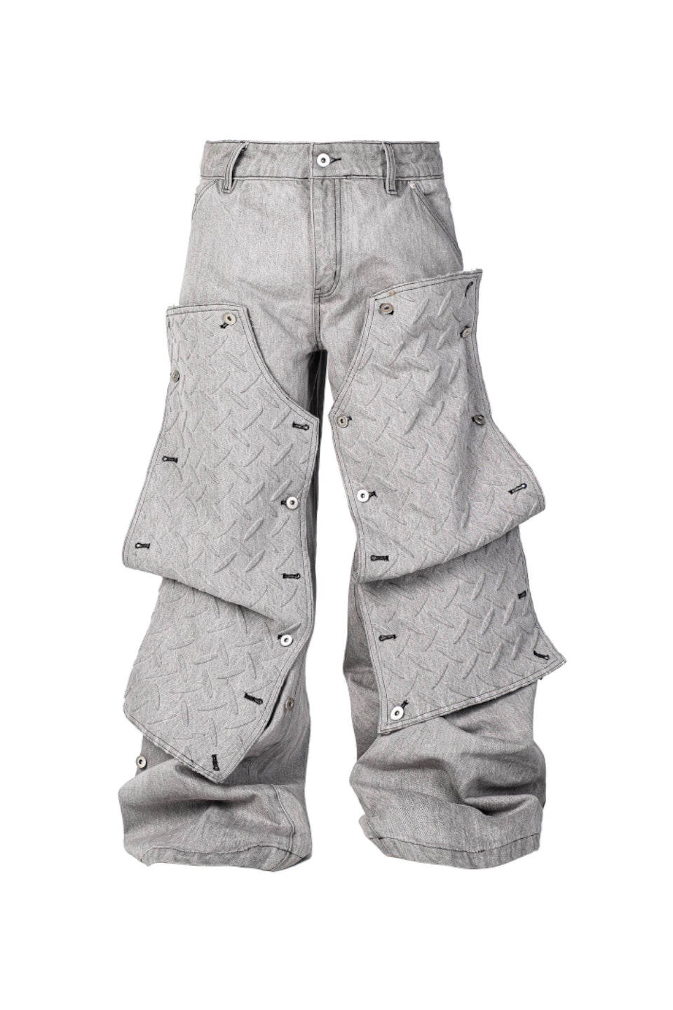 PERSONSOUL】Black Detachable Denim | OUR BRAND,PERSONSOUL