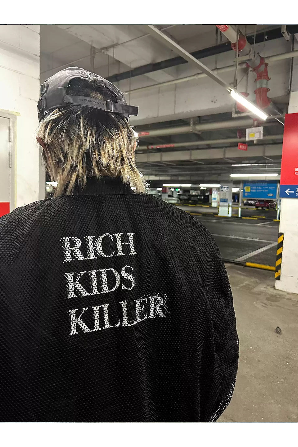 Mesh Richkidskiller Aviator Jacket