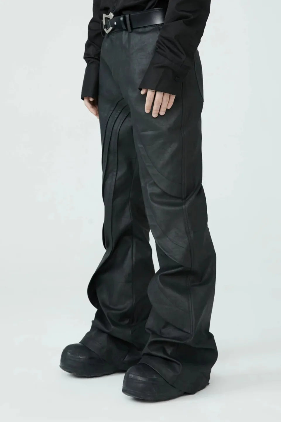 Metro Noir Leather Bottoms