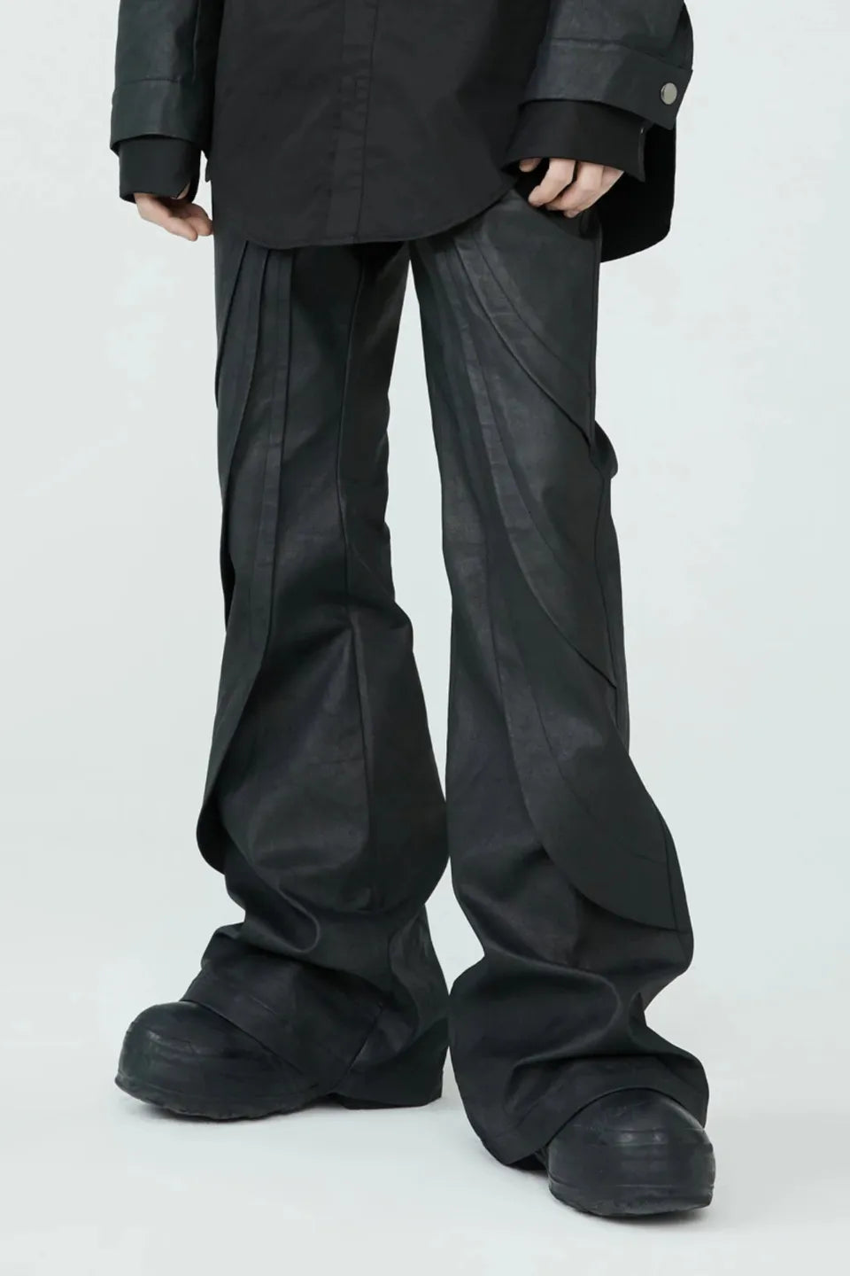 Metro Noir Leather Bottoms