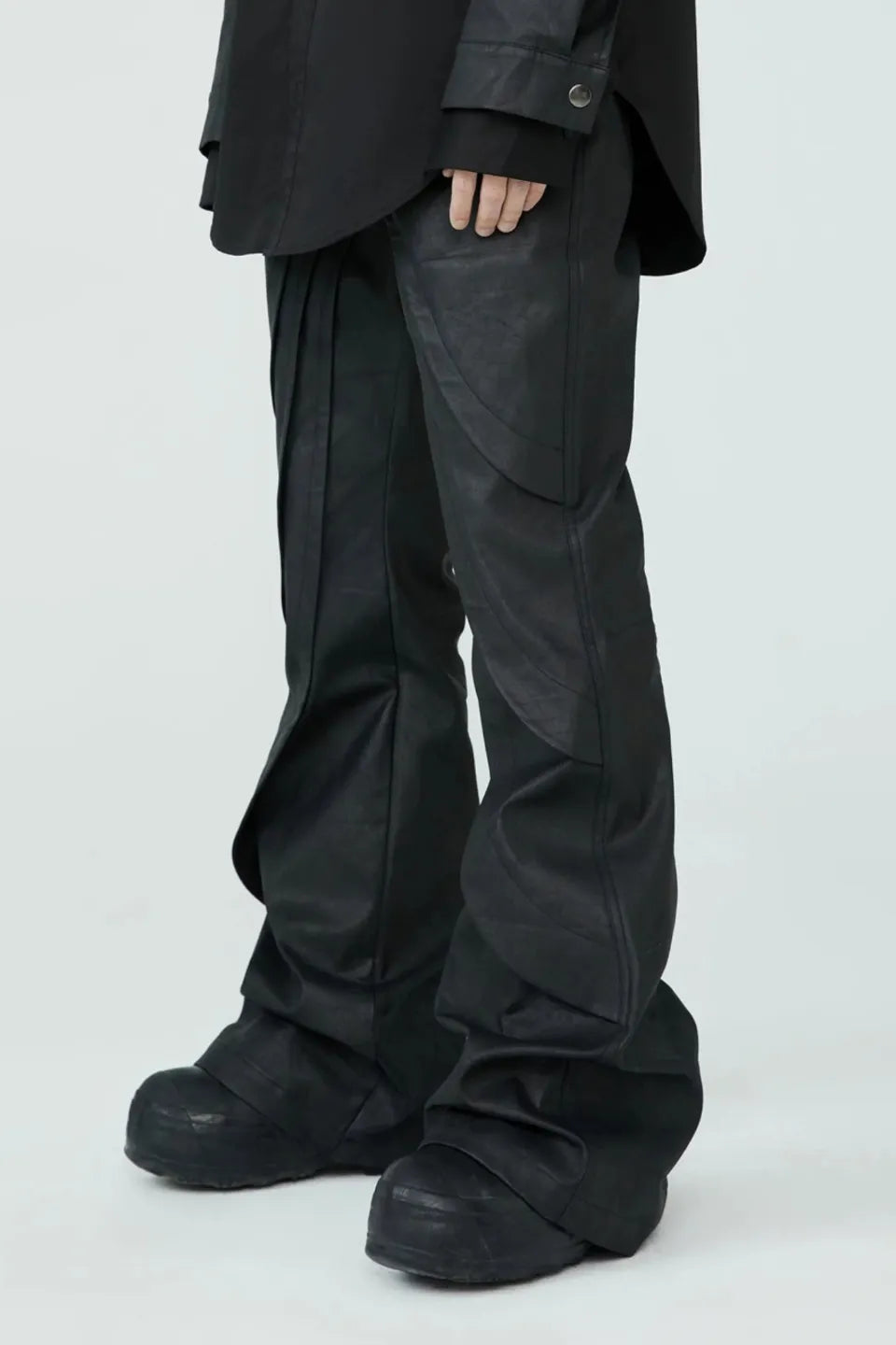 Metro Noir Leather Bottoms