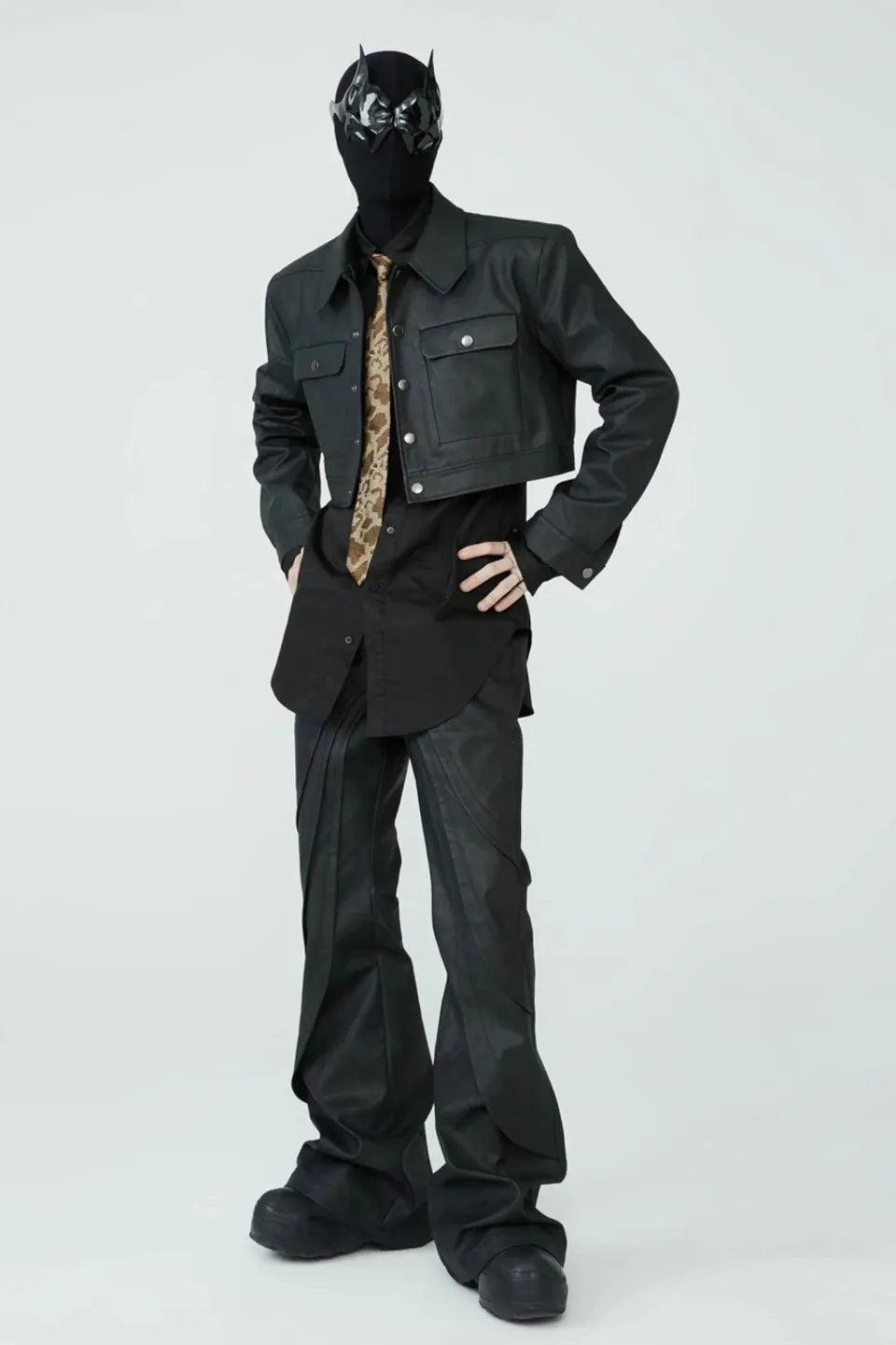 Metro Noir Leather Bottoms