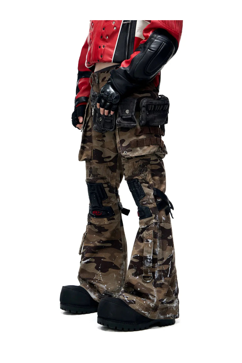 Mico flare Camo Cargo Pant